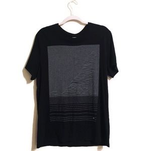 Express Black Graphic Tee sz L